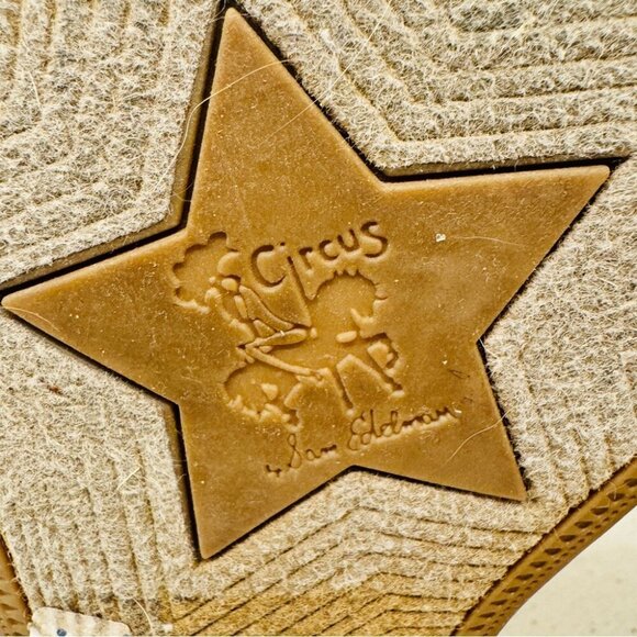 Circus by Sam Edelman Flip Flop Bailey Sandal T Strap Beaded Embroidered Sz 6 M - Picture 5 of 15